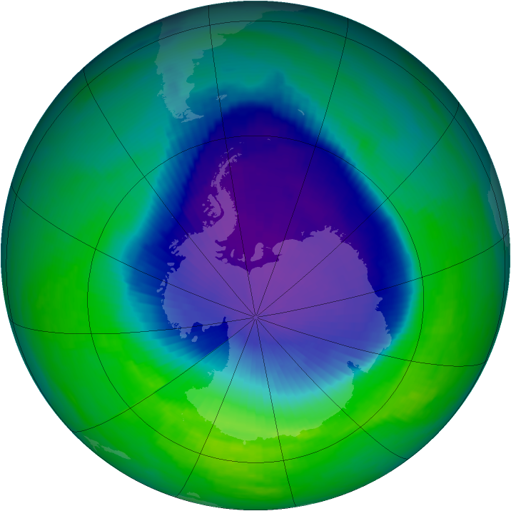 Ozone Map 1993-11-02